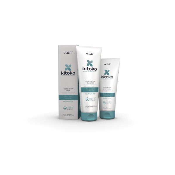 Zestaw nawilżający Szampon i Odżywka Kitoko Hydro Revive ASP 2x1000 ml