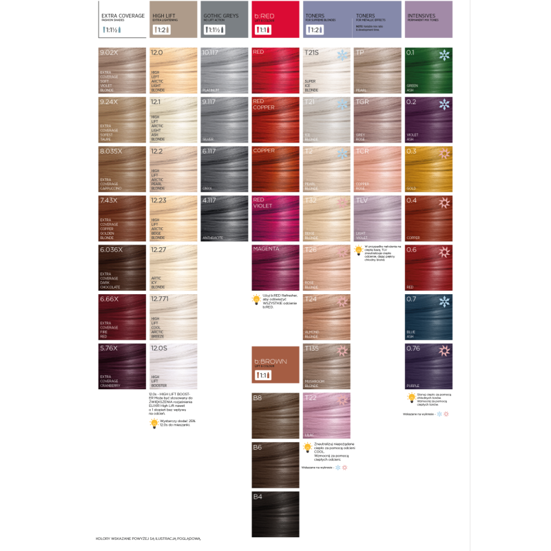 Okazyjny pakiet 20 Farb ELIXIR (INFINITI) ASP...