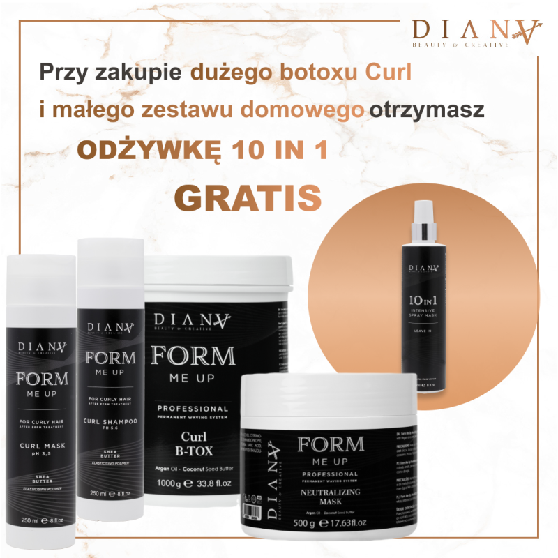 Okazyjny pakiet B-tox Curl FORM me Up + 10w1 Gratis