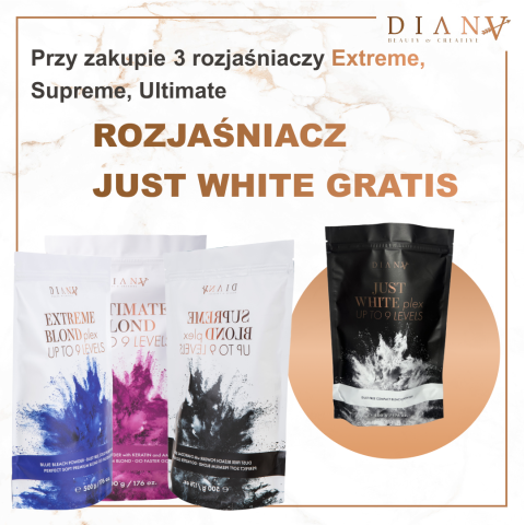 Pakiet 3 Rozjaśniaczy + 1 Gratis