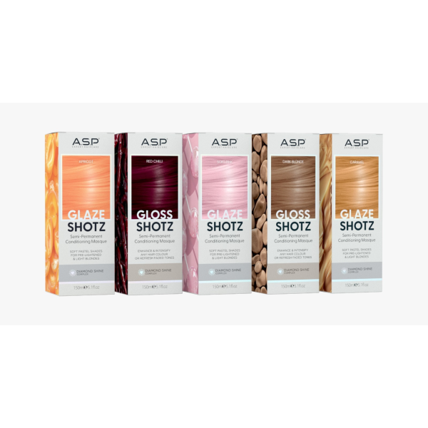 ASP Gloss&Glaze Shotz - maska odżywczo -  koloryzująca 150  ml