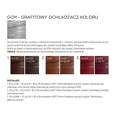 GCM - Graphite Cool Mixer ochładzacz odcieni 2