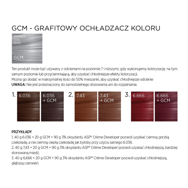 GCM - Graphite Cool Mixer ochładzacz odcieni