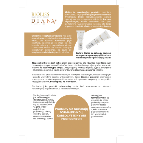 Bioplastia BIOLISS - zestaw szampon oczyszczający 500 ml... 2