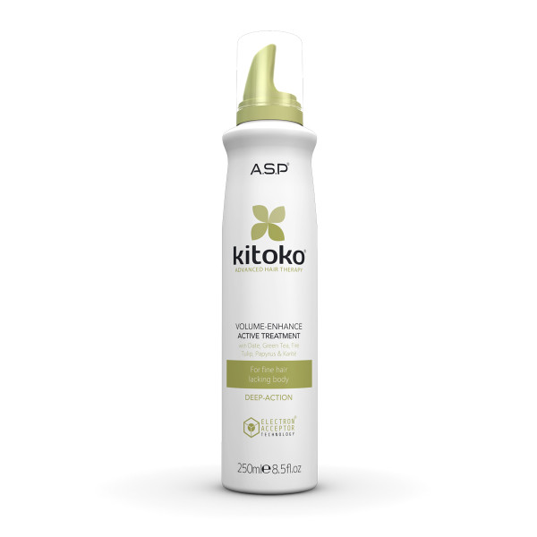 Zwiększająca objętość odżywka w piance Kitoko Volume Enhance ASP 250 ml