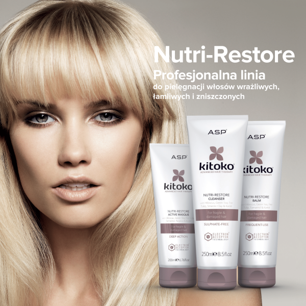 Okazyjny zestaw Maska odżywczo - regenerująca Kitoko Nutri Restore + Maska Hydro Revive