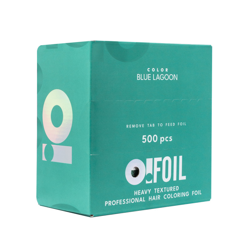 Folia ryflowana O!TOOLS BLUE LAGOON - 500 arkuszy