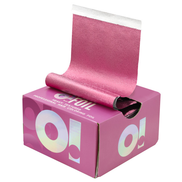 Folia ryflowana O!TOOLS PINK CHIC - 500 arkuszy