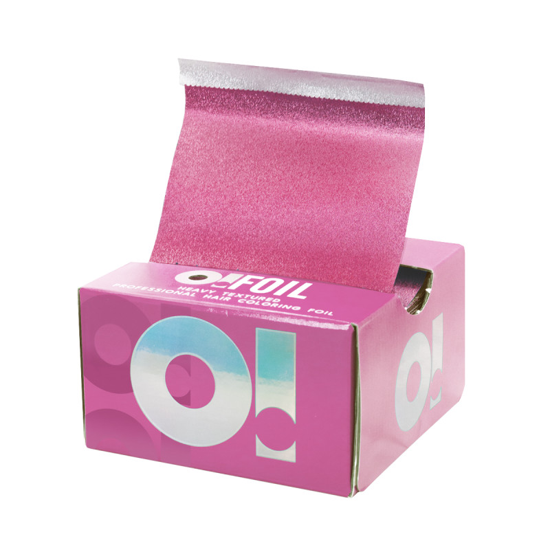 Folia ryflowana O!TOOLS PINK CHIC - 500 arkuszy