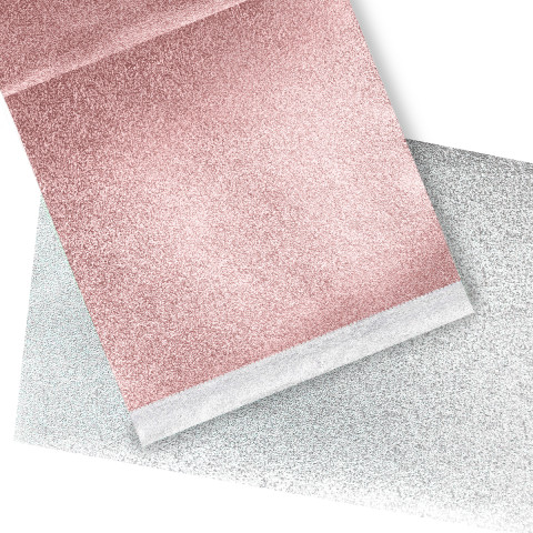 Folia ryflowana O!TOOLS ROSE GOLD - 500 arkuszy 2