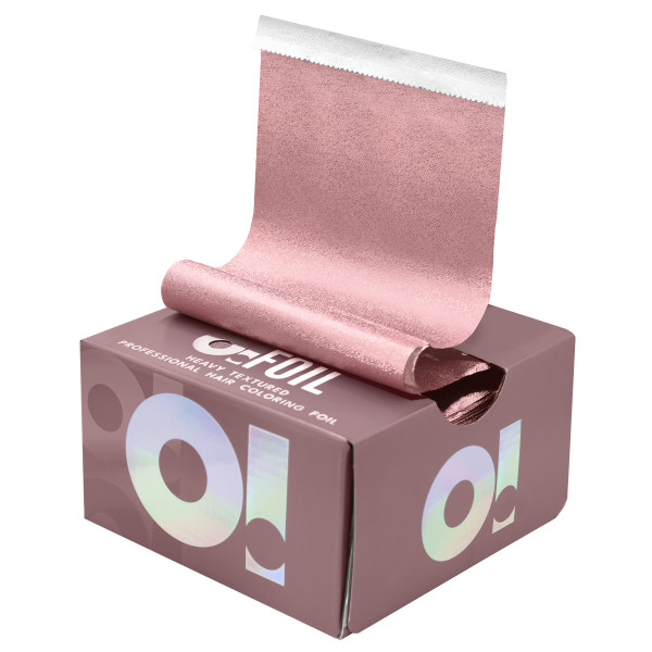 Folia ryflowana O!TOOLS ROSE GOLD - 500 arkuszy