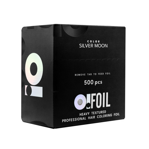 Folia ryflowana O!TOOLS SILVER MOON - 500 arkuszy 2