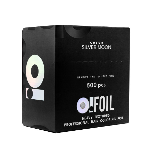 Folia ryflowana O!TOOLS SILVER MOON - 500 arkuszy
