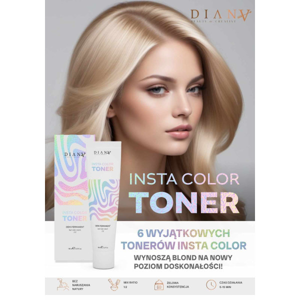 Okazyjny Pakiet 18 szt.  Żelowo - kremowych tonerów Insta Color+ GRATISY