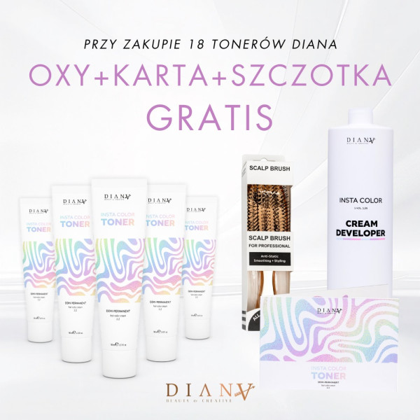 Okazyjny Pakiet 18 szt.  Żelowo - kremowych tonerów Insta Color+ GRATISY