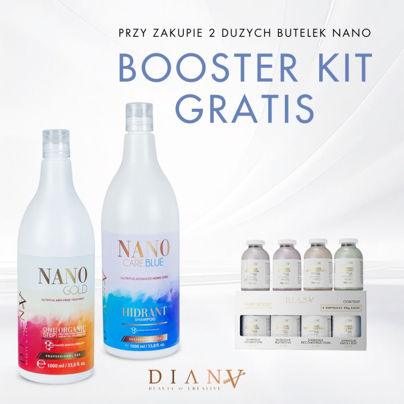 Okazyjny zestaw Nanoplastii + zestaw Boosterów Shinique GRATIS