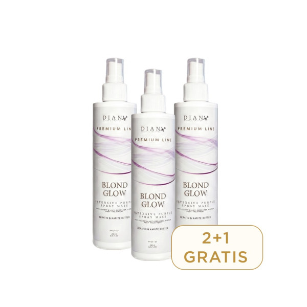 Okazyjny zestaw 3 w cenie 2 10in1 Blond Glow Odżywcza maska w sprayu z zimnym pigmentem 250 ml