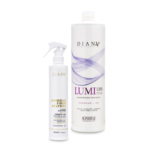 NanoProteiny LumiLiss 1 Litr+ Fiber Restore 120ml.- GRATIS