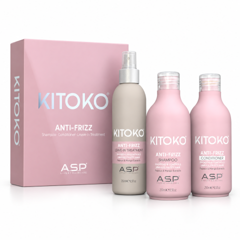 GIFT SET Anti-Frizz (szampon, odżywka i kuracja bez...
