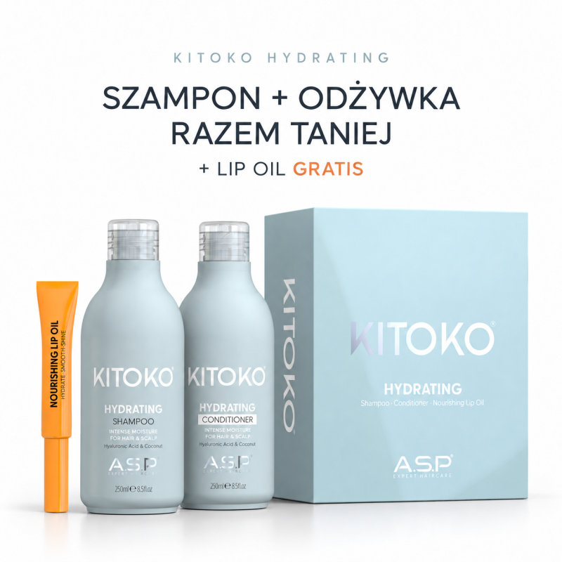 GIFT BOX KITOKO Hydrating (szampon i odżywka +...
