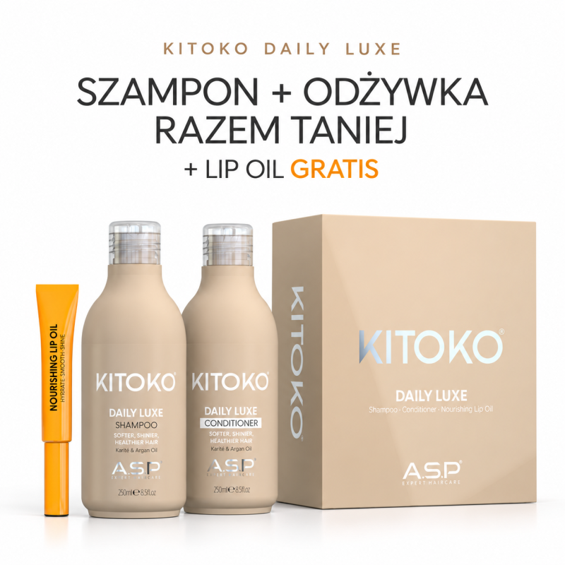 GIFT SET KITOKO DAILY LUXE (szampon i odżywka +...