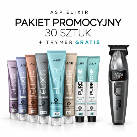 Pakiet promocyjny 30 SZT. + TRYMER GIUBRA ZeroCut - GRATIS