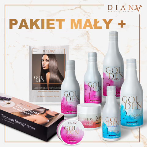 Mały Pakiet Startowy Golden Professional + Prostownica