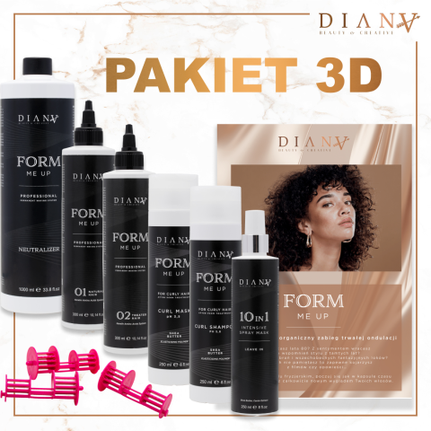 Pakiet FORM me + wałki Multiwave 3D