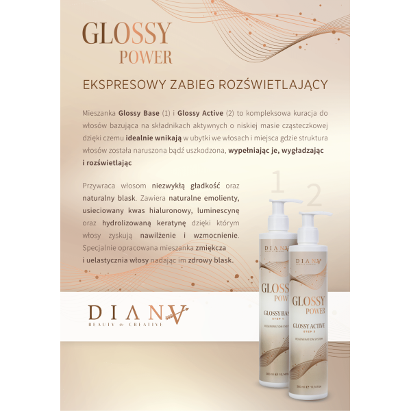 GLOSSY POWER - ekspresowe rozświetlenie