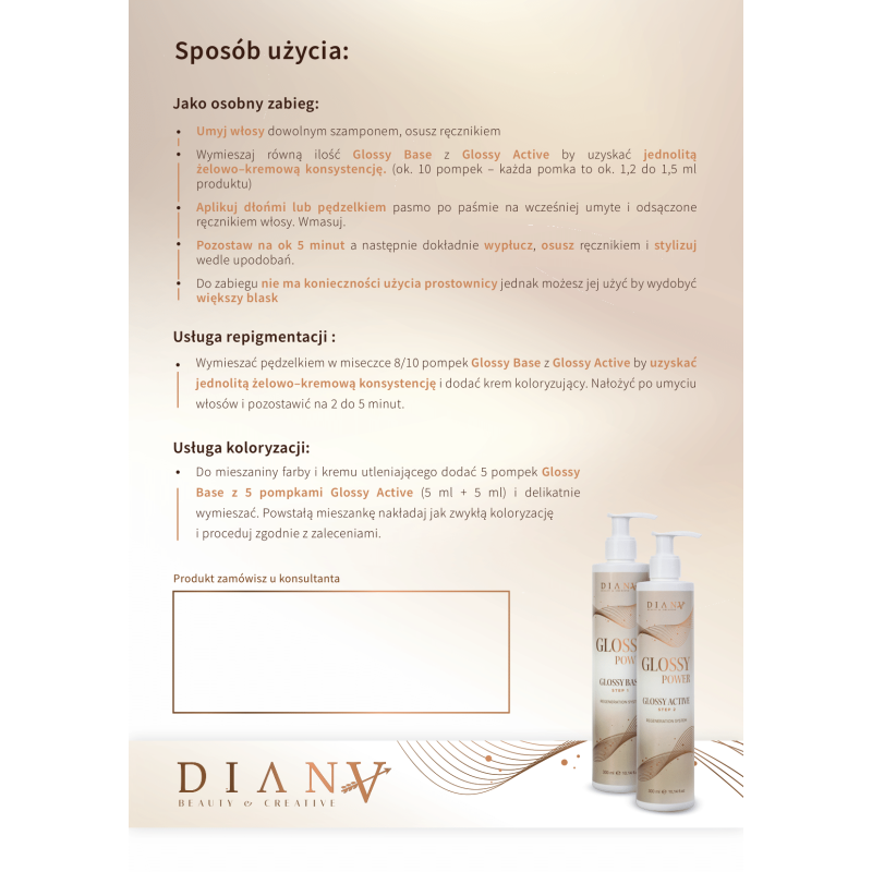 GLOSSY POWER - ekspresowe rozświetlenie