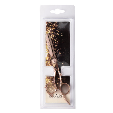 Degażówki fryzjerskie Diana  Rose Gold 5,5" 2