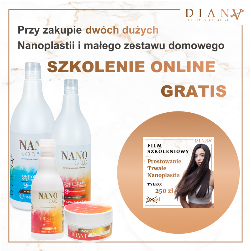 Okazyjny zestaw Nanoplastii + Szkolenie online GRATIS
