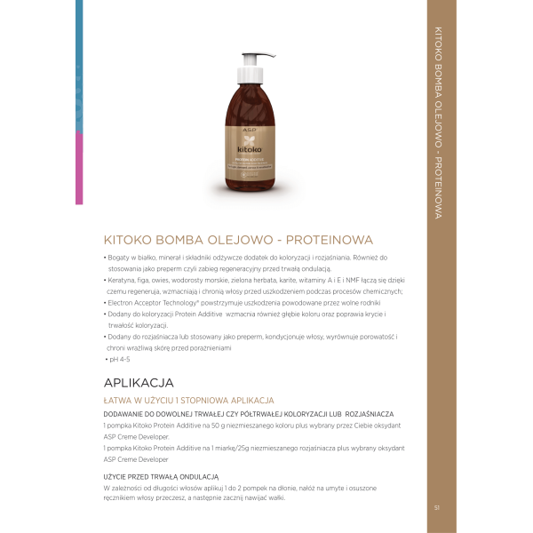 Protein Additive ASP Hair & Scalp Protector - dodatek do koloryzacji i rozjaśniania