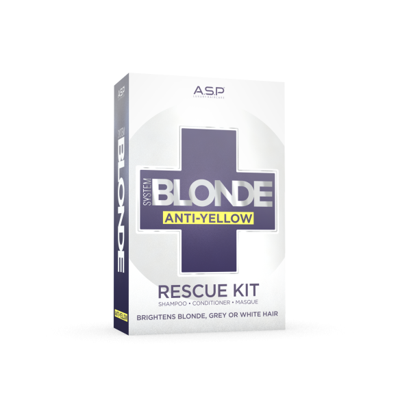 Zestaw ANTI YELLOW ASP AFFINAGE Szampon + Odżywka+Maska