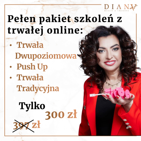 Pakiet 3 Szkoleń online z trwałej ondulacji - technika...