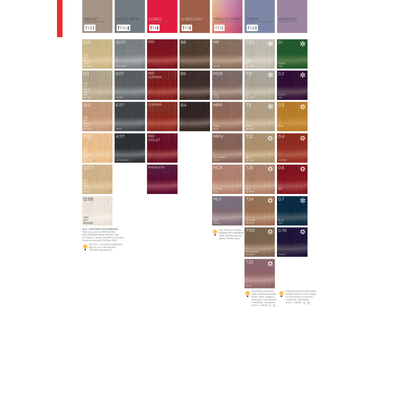 Okazyjny pakiet 25 Farb ELIXIR (INFINITI) ASP...