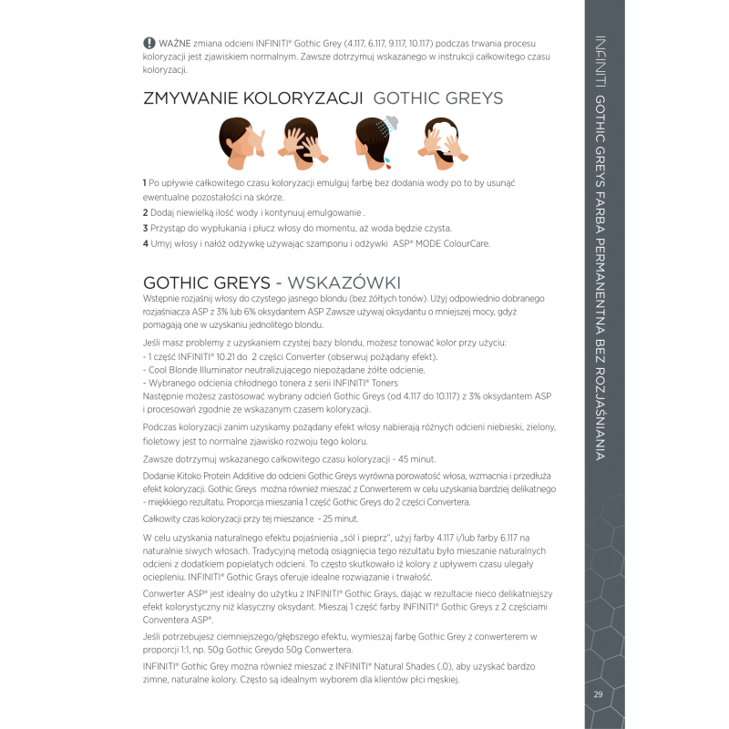 Gothic Grey Farba permanentna 100ml