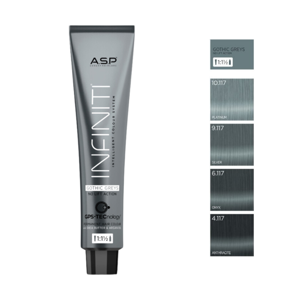 Gothic Grey Farba permanentna 100ml