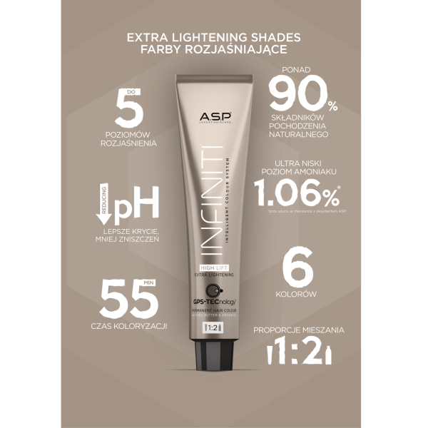 High Lift ELIXIR (Infiniti) Farba super rozjaśniająca 100ml