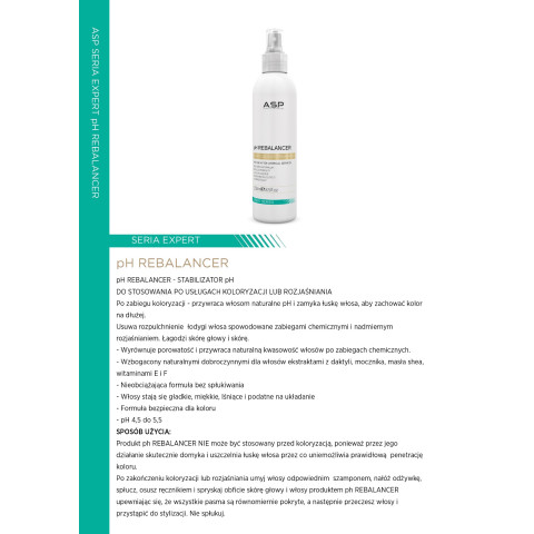 ASP EXPERT pH Rebalancer - Stabilizator pH  250 ml 2